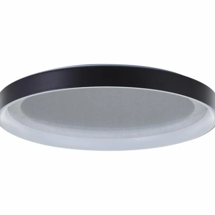 Luminaires Brilliant Éclairage Led|Plafonnier Brilliant Quito LED Noir, 1 lumière