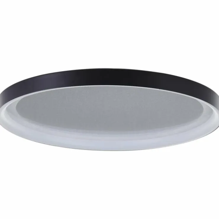 Luminaires Brilliant Éclairage Led|Plafonnier Brilliant Quito LED Noir, 1 lumière
