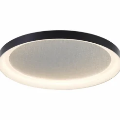 Luminaires Brilliant Éclairage Led|Plafonnier Brilliant Quito LED Noir, 1 lumière