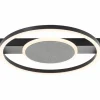 Luminaires Brilliant Éclairage Led|Plafonnier Brilliant Reno LED Noir, 1 lumière
