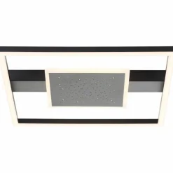 Luminaires Brilliant Éclairage Led|Plafonnier Brilliant Reno LED Noir, 1 lumière