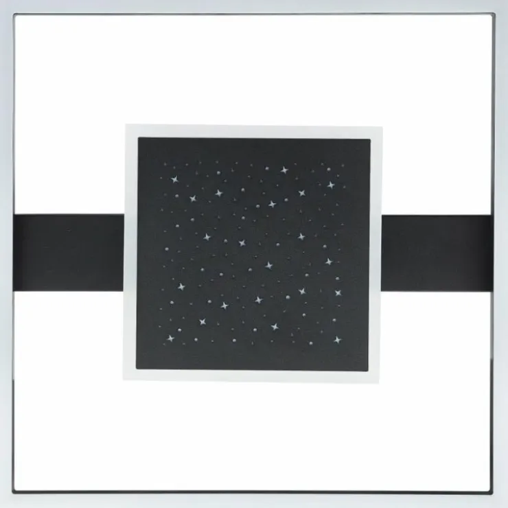 Luminaires Brilliant Éclairage Led|Plafonnier Brilliant Reno LED Noir, 1 lumière