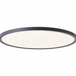 Luminaires Brilliant Éclairage Led|Plafonnier Brilliant Saltery LED Noir, Blanc, 1 lumière, Télécommandes, Changeur de couleurs