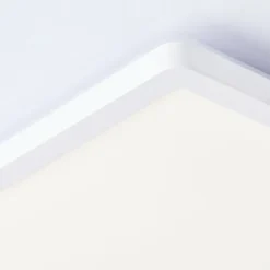 Luminaires Brilliant Éclairage Led|Plafonnier Brilliant Saltery LED Blanc, 1 lumière, Télécommandes, Changeur de couleurs