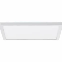 Luminaires Brilliant Éclairage Led|Plafonnier Brilliant Saltery LED Blanc, 1 lumière, Télécommandes, Changeur de couleurs