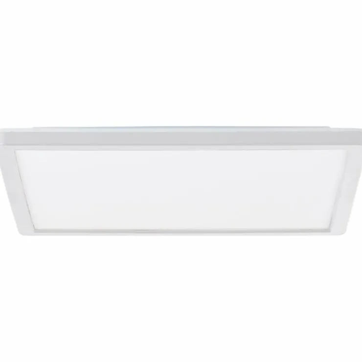 Luminaires Brilliant Éclairage Led|Plafonnier Brilliant Saltery LED Blanc, 1 lumière, Télécommandes, Changeur de couleurs