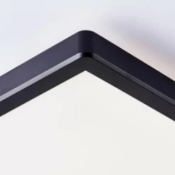 Luminaires Brilliant Éclairage Led|Plafonnier Brilliant Saltery LED Noir, Blanc, 1 lumière, Télécommandes, Changeur de couleurs