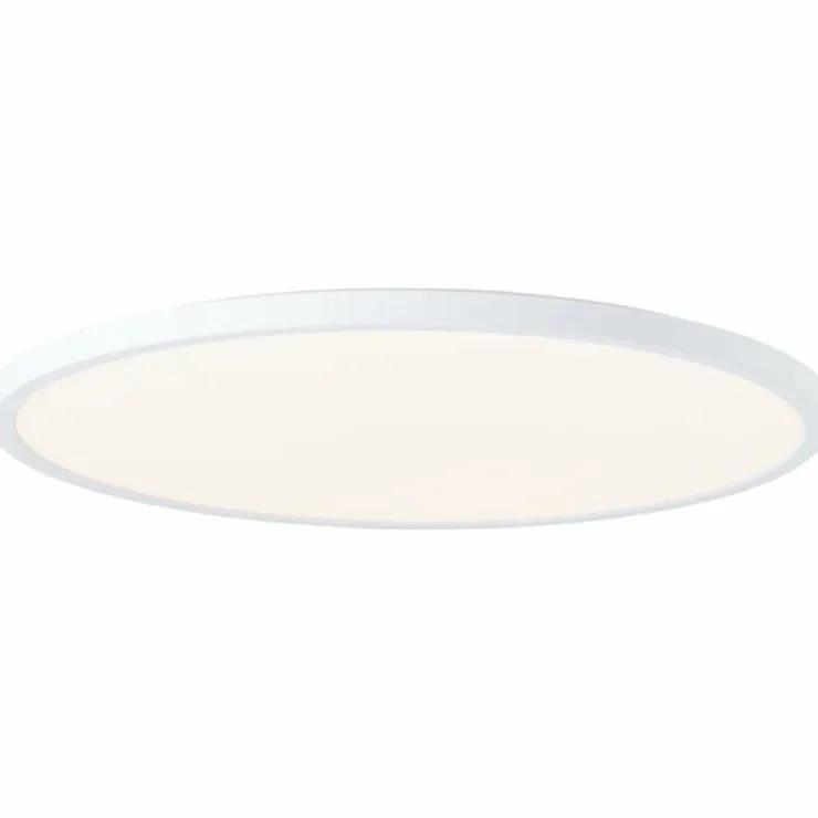 Luminaires Brilliant Éclairage Led|Plafonnier Brilliant Saltery LED Blanc, 1 lumière, Télécommandes, Changeur de couleurs