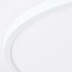 Luminaires Brilliant Éclairage Led|Plafonnier Brilliant Saltery LED Blanc, 1 lumière, Télécommandes, Changeur de couleurs