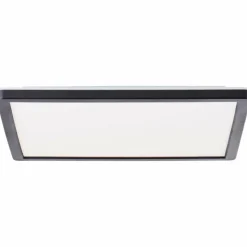 Luminaires Brilliant Éclairage Led|Plafonnier Brilliant Saltery LED Blanc, 1 lumière, Télécommandes, Changeur de couleurs