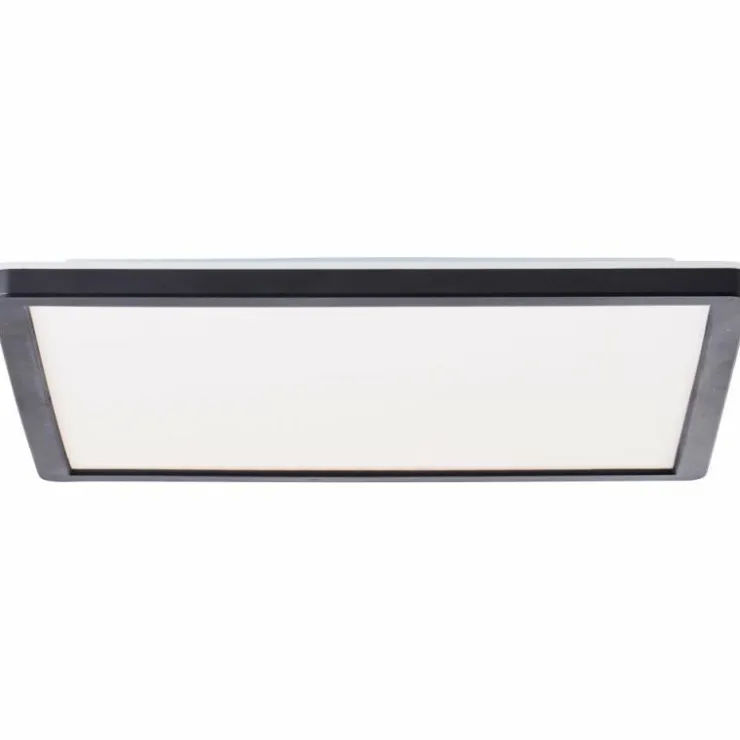 Luminaires Brilliant Éclairage Led|Plafonnier Brilliant Saltery LED Blanc, 1 lumière, Télécommandes, Changeur de couleurs