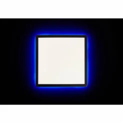 Luminaires Brilliant Éclairage Led|Plafonnier Brilliant Saltery LED Blanc, 1 lumière, Télécommandes, Changeur de couleurs