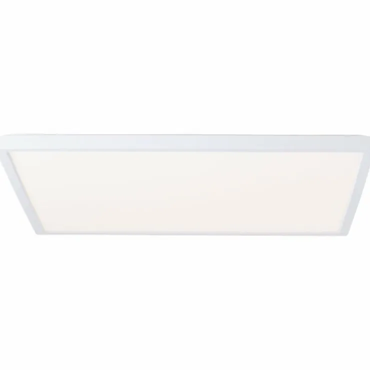 Luminaires Brilliant Éclairage Led|Plafonnier Brilliant Saltery LED Blanc, 1 lumière, Télécommandes, Changeur de couleurs