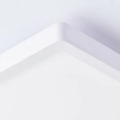 Luminaires Brilliant Éclairage Led|Plafonnier Brilliant Saltery LED Blanc, 1 lumière, Télécommandes, Changeur de couleurs