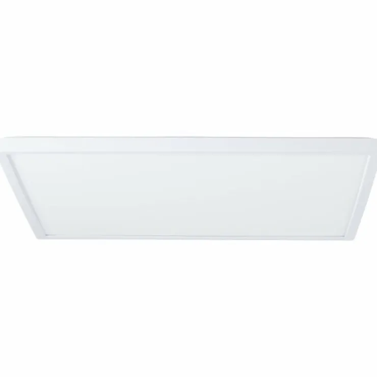 Luminaires Brilliant Éclairage Led|Plafonnier Brilliant Saltery LED Blanc, 1 lumière, Télécommandes, Changeur de couleurs