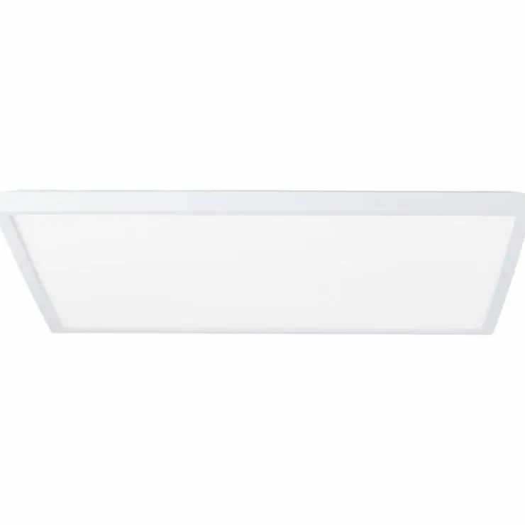 Luminaires Brilliant Éclairage Led|Plafonnier Brilliant Saltery LED Blanc, 1 lumière, Télécommandes, Changeur de couleurs