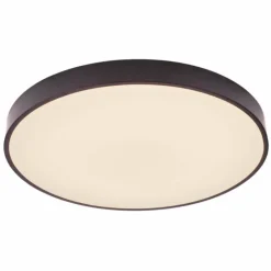 Luminaires Brilliant Éclairage Led|Plafonnier Brilliant Slimline LED Noir, Blanc, 1 lumière