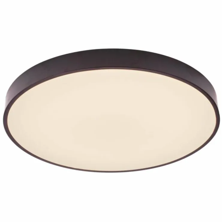 Luminaires Brilliant Éclairage Led|Plafonnier Brilliant Slimline LED Noir, Blanc, 1 lumière