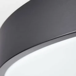 Luminaires Brilliant Éclairage Led|Plafonnier Brilliant Slimline LED Noir, 1 lumière, Télécommandes