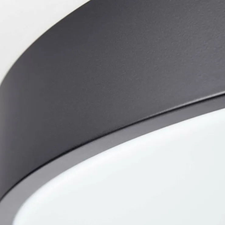 Luminaires Brilliant Éclairage Led|Plafonnier Brilliant Slimline LED Noir, 1 lumière, Télécommandes