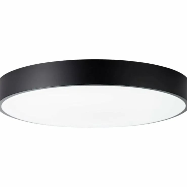 Luminaires Brilliant Éclairage Led|Plafonnier Brilliant Slimline LED Noir, 1 lumière, Télécommandes