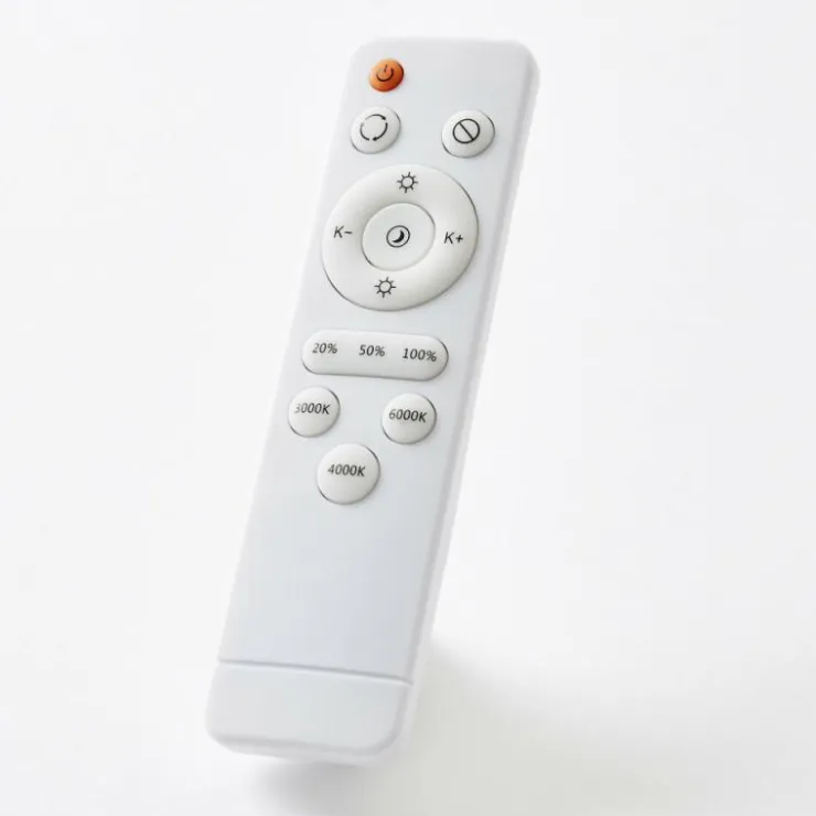 Luminaires Brilliant Éclairage Led|Plafonnier Brilliant Slimline LED Blanc, 1 lumière, Télécommandes