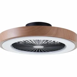 Plafonnier Brilliant Slimline LED Noir, 1 lumière, Télécommandes