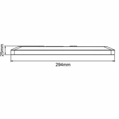 Luminaires Brilliant Éclairage Led|Plafonnier Brilliant Sorell LED Blanc, 1 lumière, Télécommandes