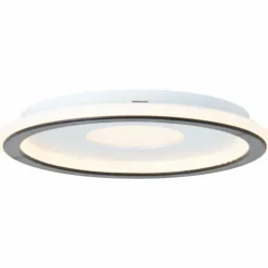 Luminaires Brilliant Éclairage Led|Plafonnier Brilliant Vegas LED Noir, Blanc, 1 lumière