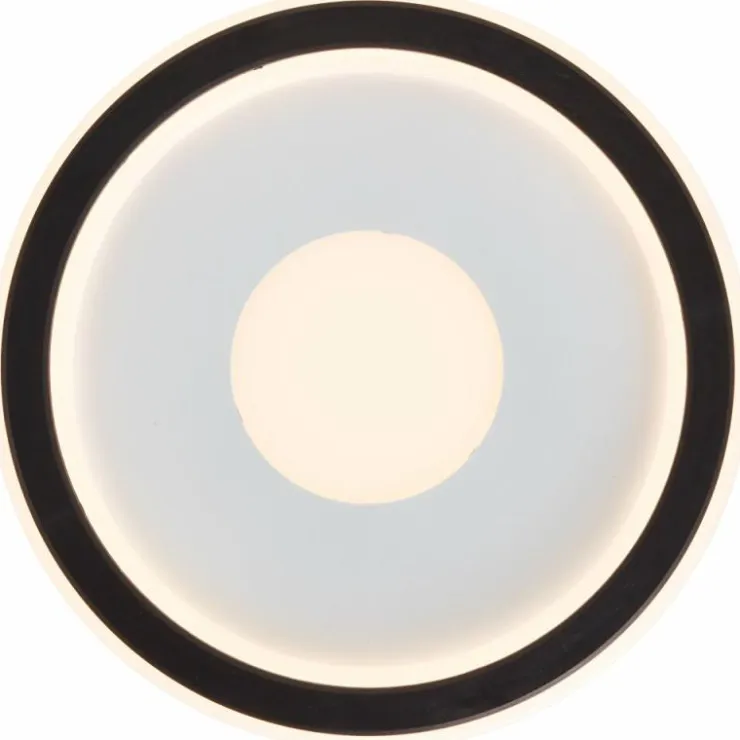 Luminaires Brilliant Éclairage Led|Plafonnier Brilliant Vegas LED Noir, Blanc, 1 lumière