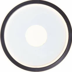 Luminaires Brilliant Éclairage Led|Plafonnier Brilliant Vegas LED Noir, Blanc, 1 lumière