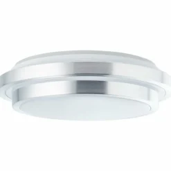 Luminaires Brilliant Éclairage Led|Plafonnier Brilliant Vilma LED Argenté, 1 lumière, Télécommandes, Changeur de couleurs