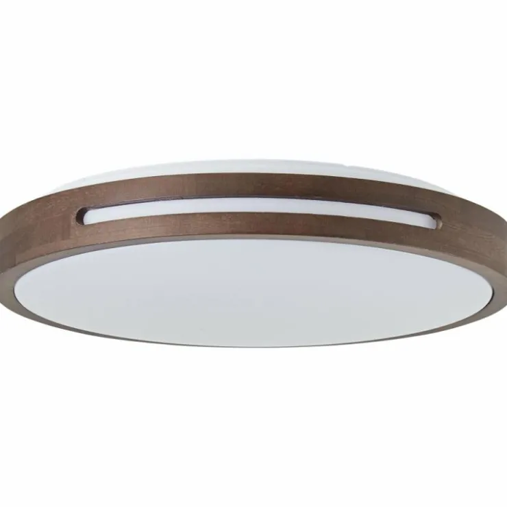 Luminaires Brilliant Éclairage Led|Plafonnier Brilliant Woodbury LED Blanc, 1 lumière