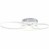 Luminaires Brilliant Éclairage Led|Plafonnier Brilliant-Leuchten Virtus LED Argenté, 1 lumière