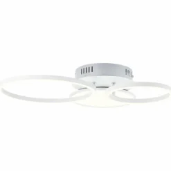 Luminaires Brilliant Éclairage Led|Plafonnier Brilliant-Leuchten Virtus LED Argenté, 1 lumière