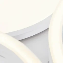 Luminaires Brilliant Éclairage Led|Plafonnier Brilliant-Leuchten Virtus LED Argenté, 1 lumière