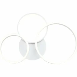 Luminaires Brilliant Éclairage Led|Plafonnier Brilliant-Leuchten Virtus LED Argenté, 1 lumière