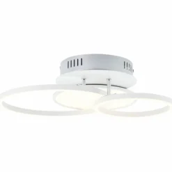 Luminaires Brilliant Éclairage Led|Plafonnier Brilliant-Leuchten Virtus LED Argenté, 1 lumière