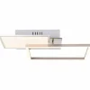 Luminaires Brilliant Éclairage Led|Plafonnier Brilliant-Leuchten Zelia LED Argenté, 1 lumière