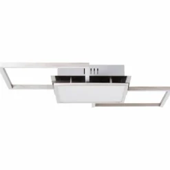 Luminaires Brilliant Éclairage Led|Plafonnier Brilliant-Leuchten Zelia LED Argenté, 1 lumière
