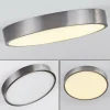 hofstein Éclairage Led|Plafonnier Broglen LED Nickel mat, 1 lumière