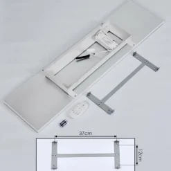 hofstein Éclairage Led|Plafonnier Buenaventura LED Blanc, 1 lumière, Télécommandes