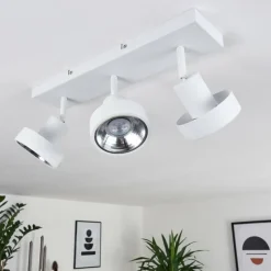 hofstein Spots Et Projecteurs|Plafonnier Chagres Blanc, 3 lumières
