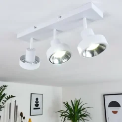 hofstein Spots Et Projecteurs|Plafonnier Chagres Blanc, 3 lumières