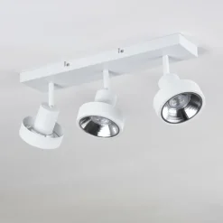 hofstein Spots Et Projecteurs|Plafonnier Chagres Blanc, 3 lumières