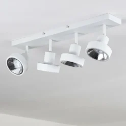 hofstein Spots Et Projecteurs|Plafonnier Chagres Blanc, 4 lumières