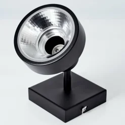 hofstein Spots Et Projecteurs|Plafonnier Chagres Noir, 1 lumière