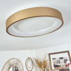 hofstein Éclairage Led|Plafonnier Charata LED Blanc, 1 lumière