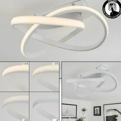 hofstein Éclairage Led|Plafonnier Cochato LED Blanc, 1 lumière