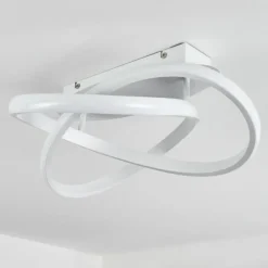 hofstein Éclairage Led|Plafonnier Cochato LED Blanc, 1 lumière